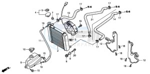 FES150 125 S-WING drawing RADIATOR