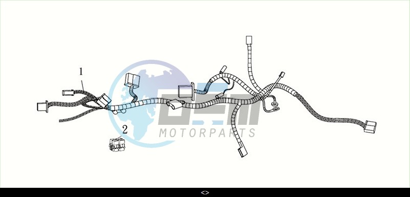 WIRE HARNESS / MAXSYM TL 508 (TL50W2-EU) (M2)