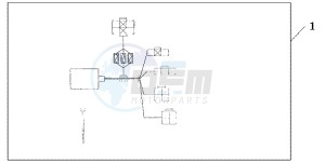 XL1000VB drawing FOG LIGHT CONTROLLER