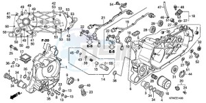 SH300A9 F / ABS CMF TBX drawing CRANKCASE