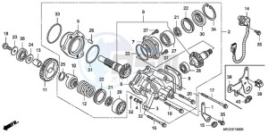 VT750C9 Australia - (U / MME) drawing CROSS SHAFT