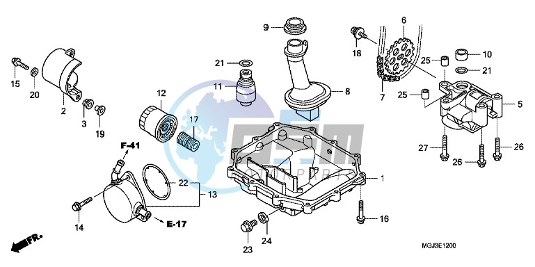 OIL PAN/ OIL PUMP