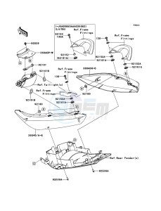 ER-6n ER650A6S GB XX (EU ME A(FRICA) drawing Seat Cover