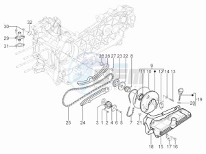 Typhoon 125 4t 2v e3 drawing Oil pump