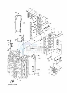 FL350AET1X drawing CYLINDER-AND-CRANKCASE-3