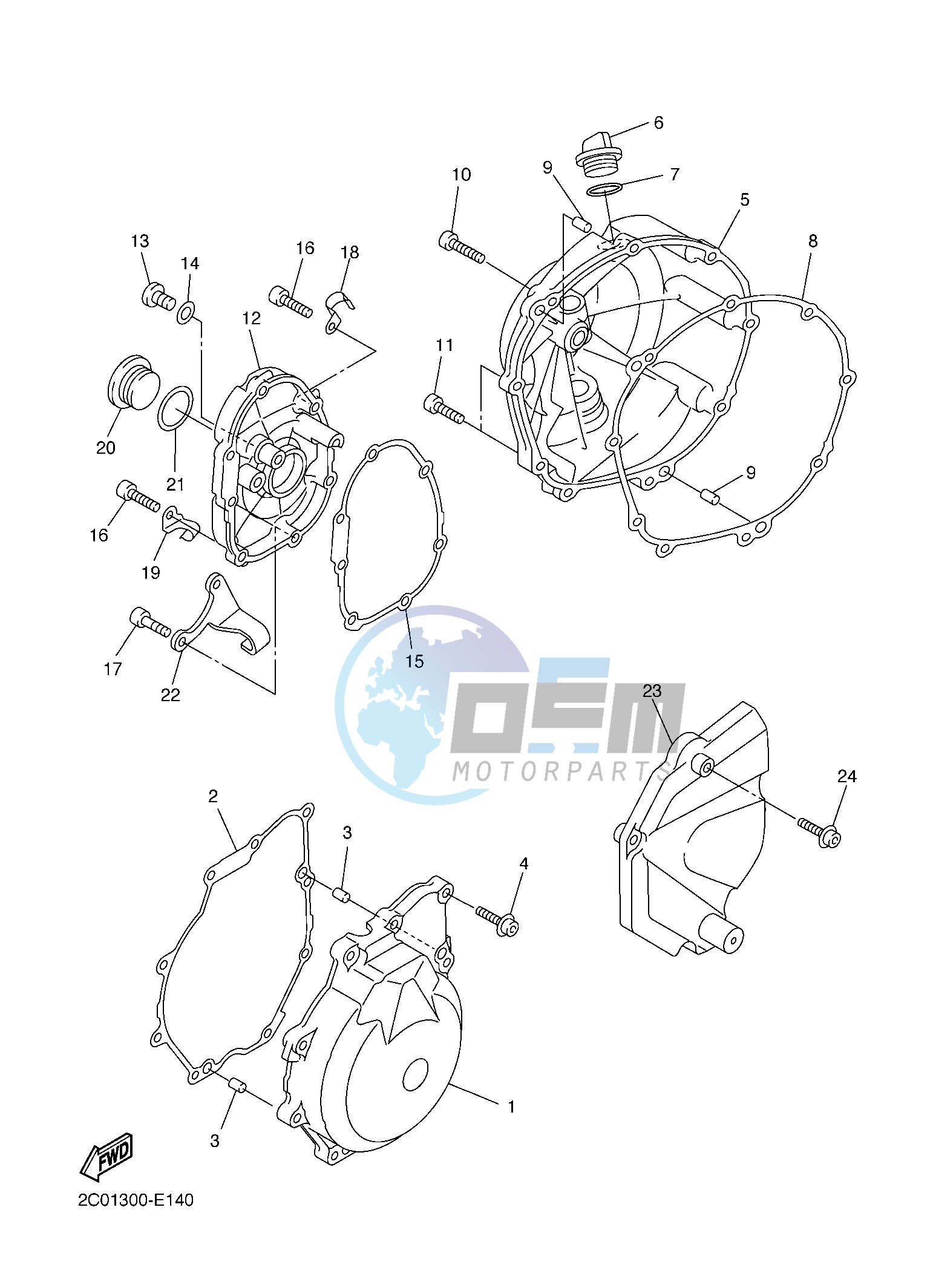 CRANKCASE COVER 1