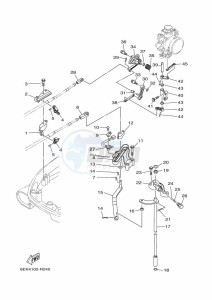 FL115B drawing THROTTLE-CONTROL