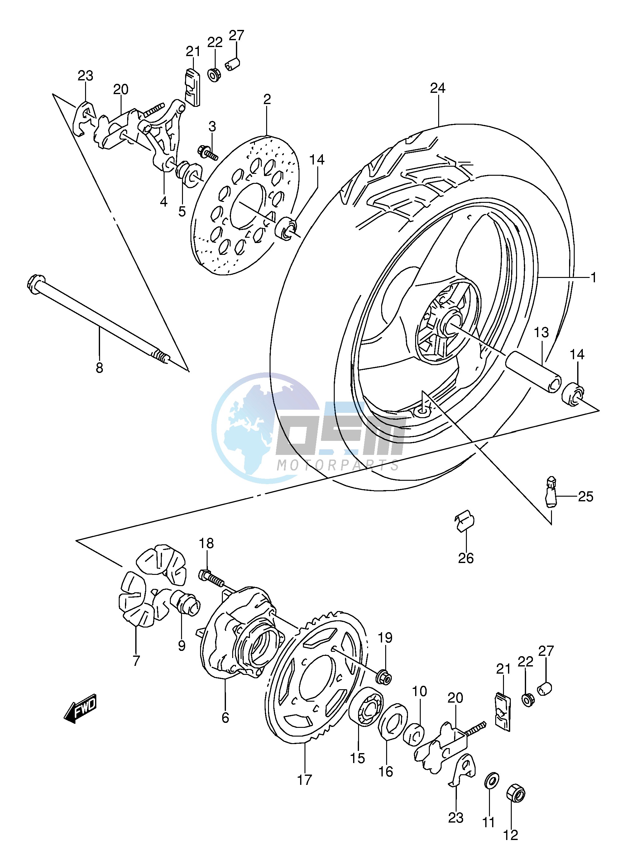 REAR WHEEL