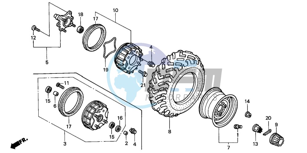 FRONT WHEEL