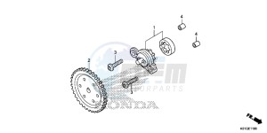 SH125DG SH125D E drawing OIL PUMP