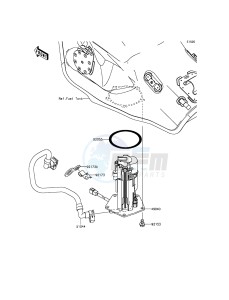 NINJA ZX-10R ZX1000JFFA FR XX (EU ME A(FRICA) drawing Fuel Pump