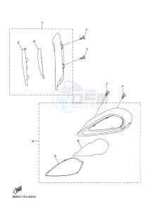 YFZ50 (BW47) drawing HEADLIGHT