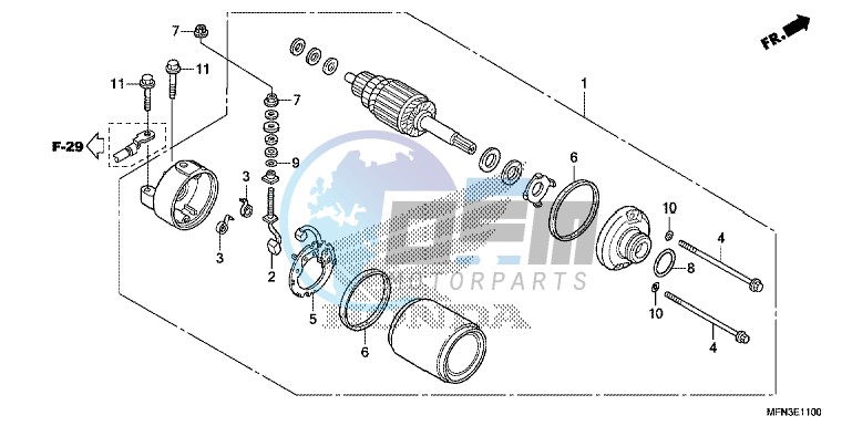 STARTING MOTOR