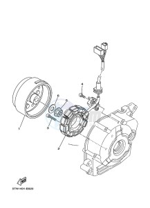 TT-R110E (B51P) drawing GENERATOR