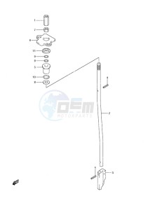 DF 8A drawing Shift Rod