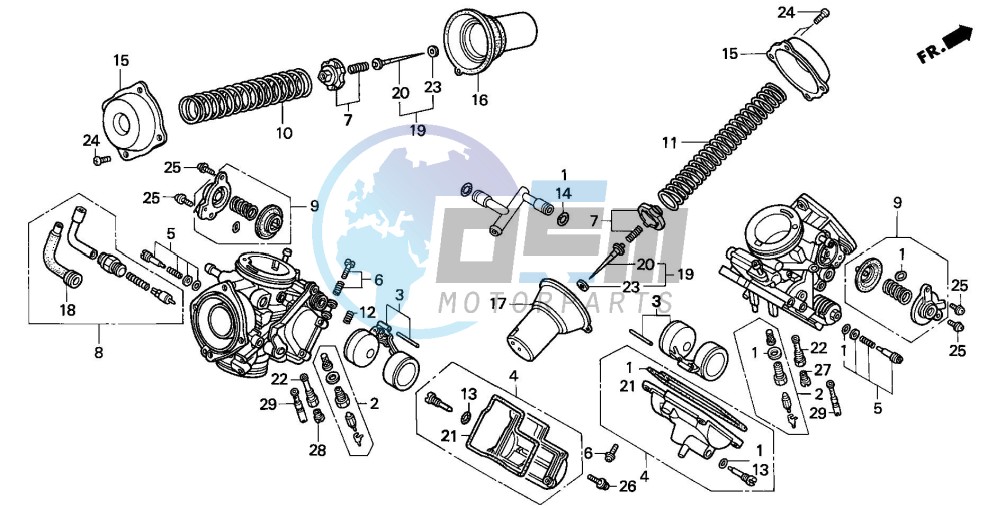 CARBURETOR (COMPONENT PARTS)