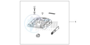 CBF1000T9 F / ABS CMF drawing RR.CARRIER BASE