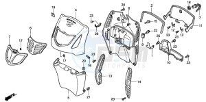 SH150 125 drawing FRONT COVER