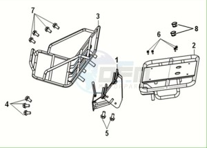 E-XPRO (EH4LW1-EU) (M0) drawing FRONT CARRIER - REAR CARRIER