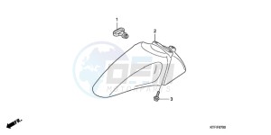 SH1259 Europe Direct - (ED) drawing FRONT FENDER