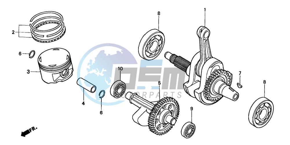 CRANKSHAFT/PISTON