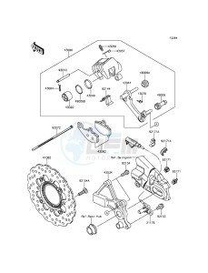 ER-6F_ABS EX650FCF XX (EU ME A(FRICA) drawing Rear Brake