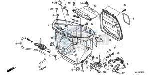 NC700SDE NC700SD 2ED - (2ED) drawing LUGGAGE BOX