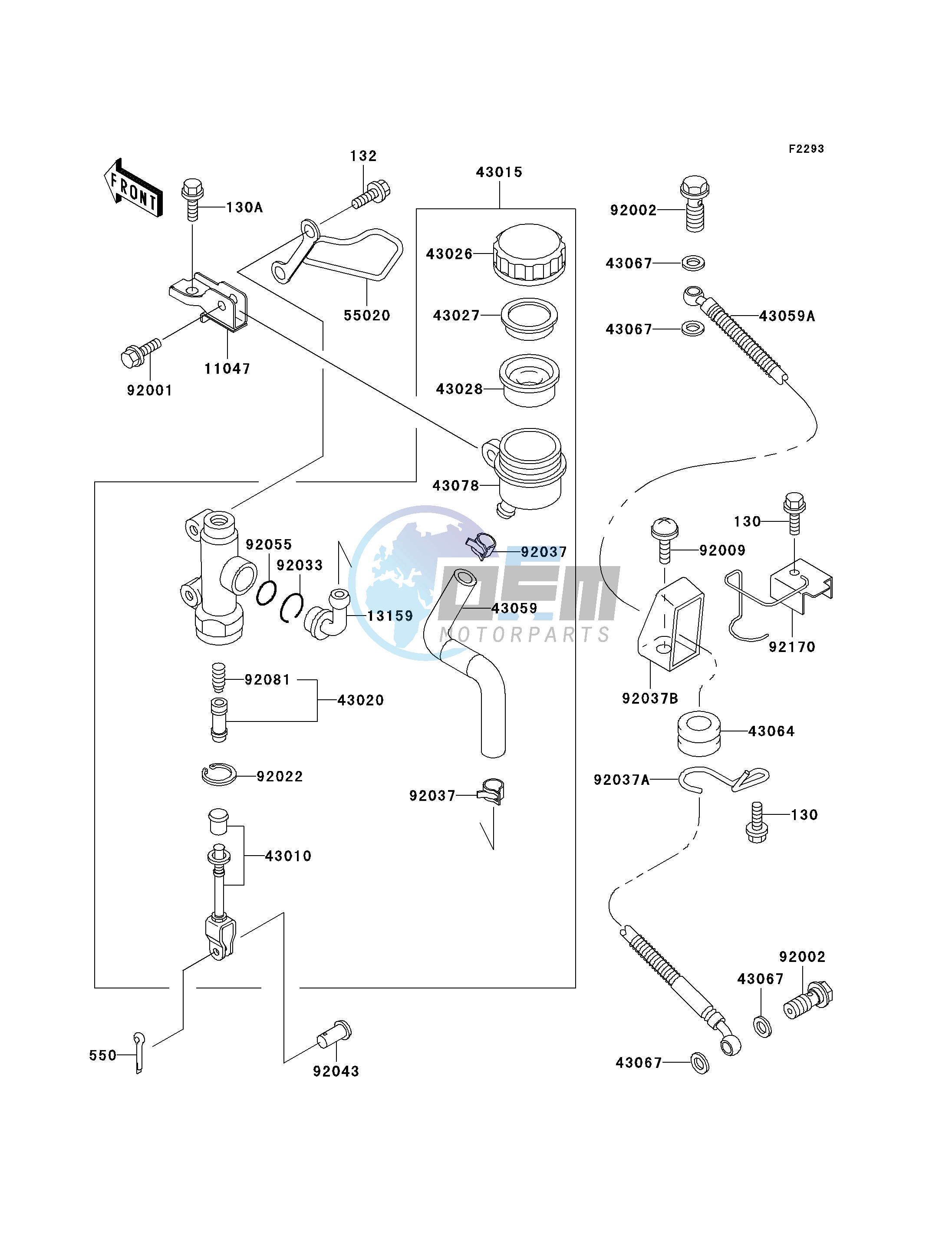 REAR MASTER CYLINDER