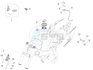 RSV4 1000 RR E4 ABS (NAFTA) drawing Locks