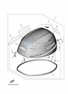 F20FETL drawing FAIRING-UPPER