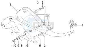 Liberty 50 4t RST ptt (E) Spain drawing Silencer