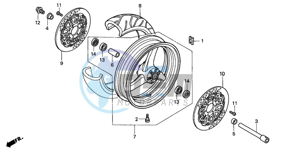 FRONT WHEEL