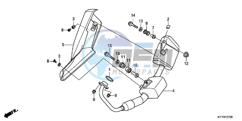 EXHAUST MUFFLER