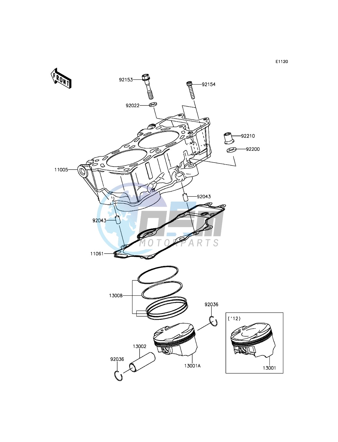 Cylinder/Piston(s)