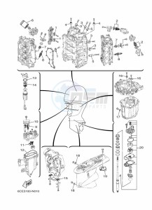 LF250XCA drawing MAINTENANCE-PARTS