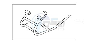 CB900F HORNET 900 drawing MAINTENANCE STAND