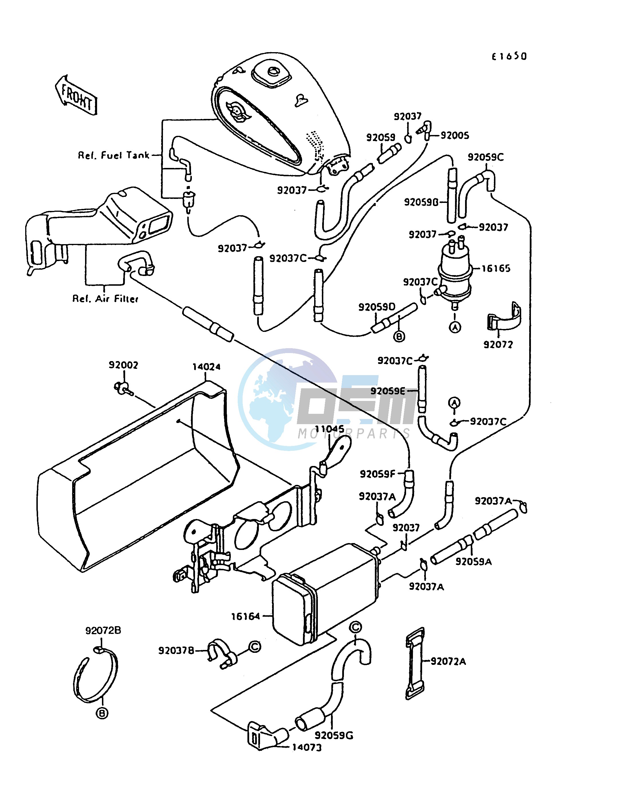 FUEL EVAPORATIVE SYSTEM