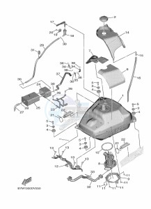 CZD300-A XMAX 300 (BY35) drawing OIL PUMP