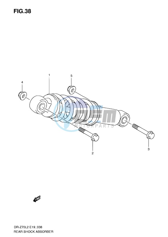 REAR SHOCK ABSORBER