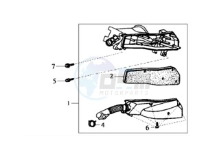 JET EURO X 100 L6 drawing AIRFILTER