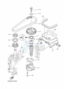 F25DES drawing OIL-PUMP