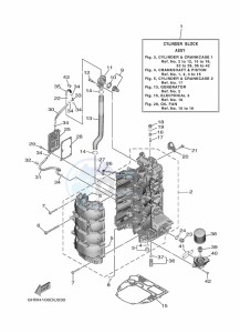 F100B drawing CYLINDER--CRANKCASE-1