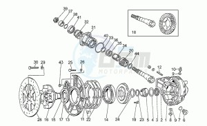 V 35 350 Carabinieri - PA Carabinieri/PA drawing Bevel gear