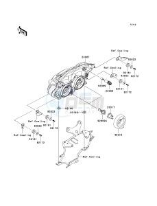 ZR 1000 B [Z1000] (7F-8F) B7F drawing HEADLIGHT-- S- -