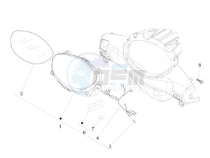 Fly 150 4T 3V ie (APAC) drawing Meter combination - Cruscotto