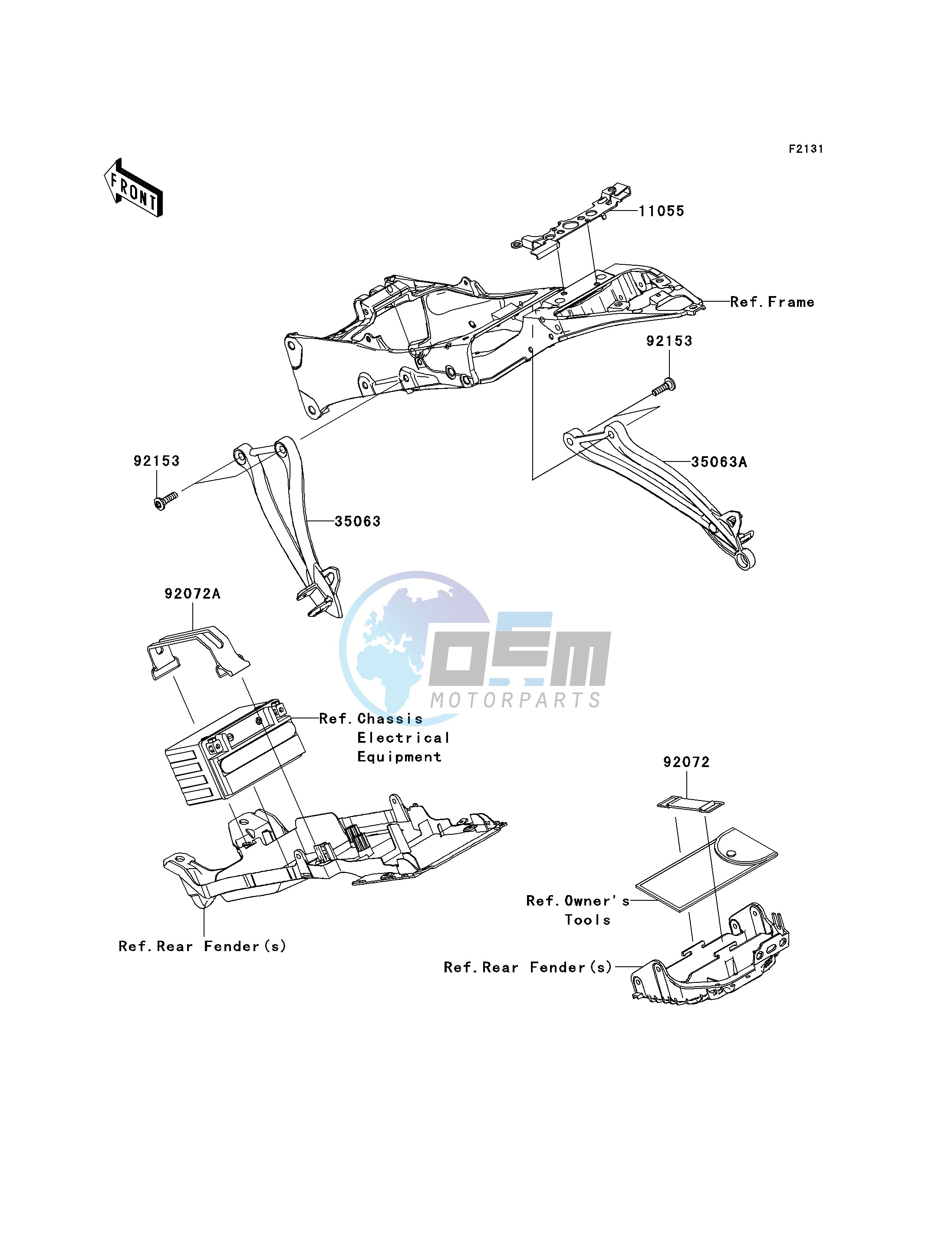 FRAME FITTINGS-- REAR- -