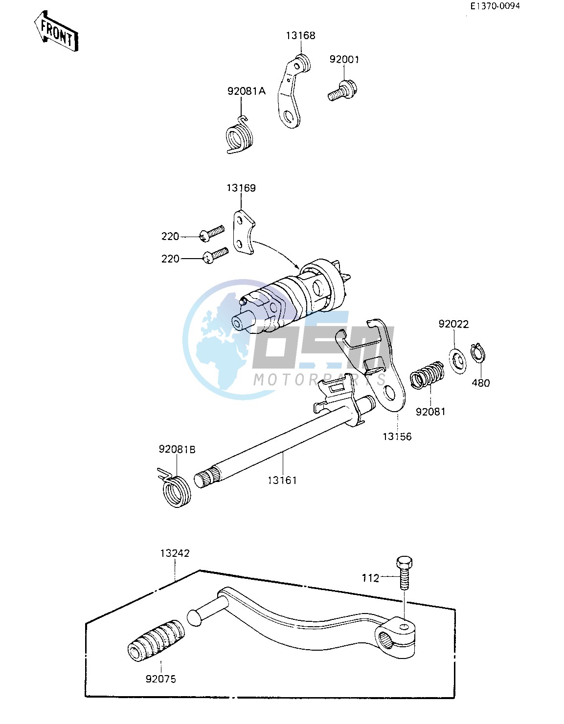 GEAR CHANGE MECHANISM