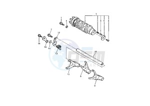 YZF R THUNDER ACE 1000 drawing SHIFT CAM-FORK