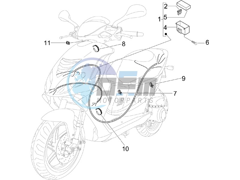 Main cable harness