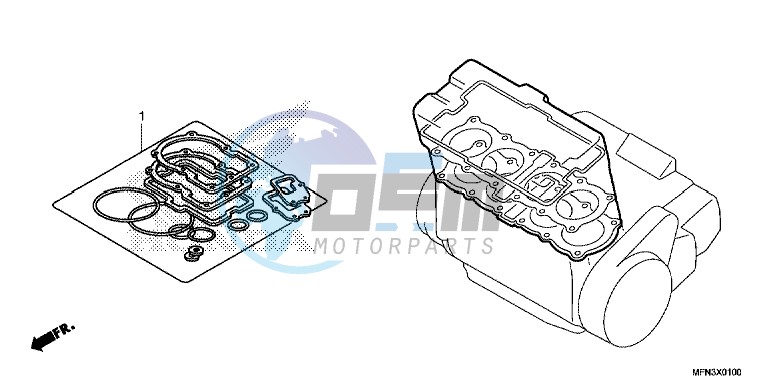 GASKET KIT A